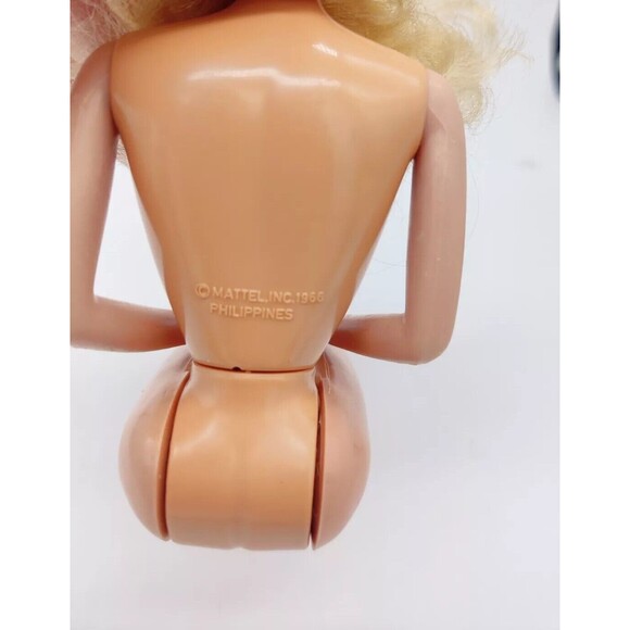 Vintage 1984 Day To Night Barbie Mattel 7929 Doll With Day Outfit & Night Shoes - Picture 13 of 16